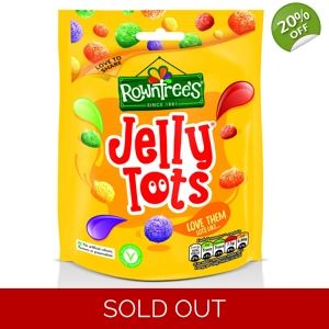 Rowntree's Jelly Tots Sweets Sharing Pouch 150g